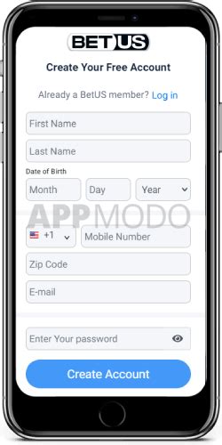 BetUS App & Mobile Version for iOS and Android .